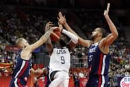 Team USA were uncharacteristically sloppy from the line.